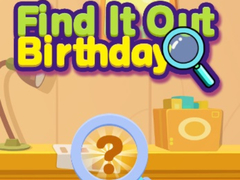 Spiel Find It Out Birthday