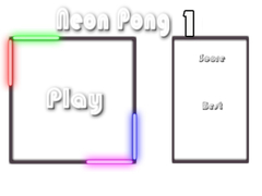 Spiel Neon Pong 1