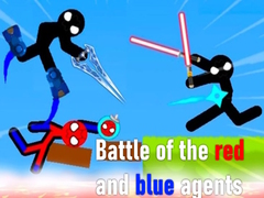 Spiel Battle of the red and blue agents