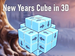 Spiel New Years Cube in 3D