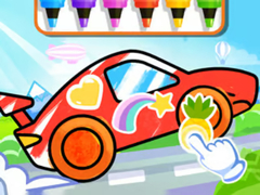 Spiel Coloring Book: Racing Car