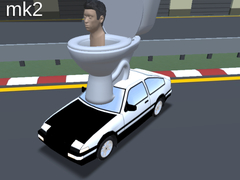 Spiel Skibidi Toilet Racing Multiplayer