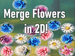 Spiel Merge Flowers in 2D!