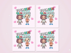 Spiel Toca Life Memory Card Match