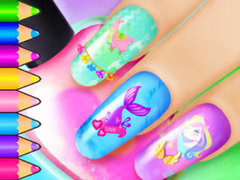 Spiel Coloring Book: Nail Art Salon