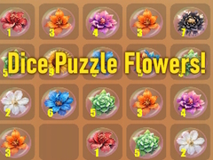 Spiel Dice Puzzle Flowers!