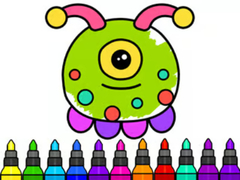 Spiel Coloring Book: Alien