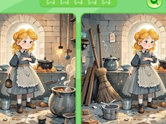 Spiel Find The Differences: Cinderella