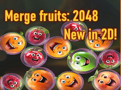 Spiel Merge fruits: 2048 New in 2D!