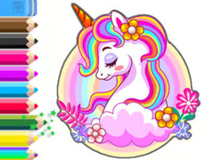 Spiel Coloring Book: Unicorn Garden