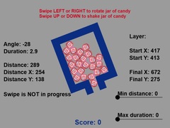 Spiel Candy Shake Shake Gravity Puzzle