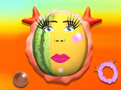 Spiel Makeup Fruits