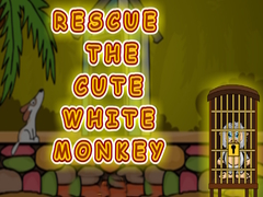Spiel Rescue the Cute White Monkey
