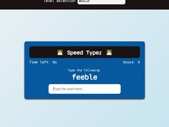Spiel Speed Typer