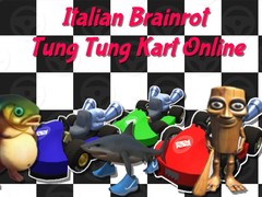 Spiel Italian Brainrot Tung Tung Kart Online