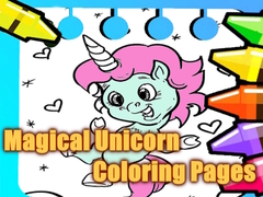 Spiel Magical Unicorn Coloring Pages