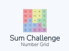Spiel Sum Challenge Number Grid