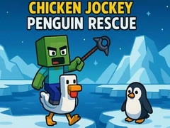 Spiel Chicken Jockey: Penguin Rescue