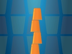 Spiel Cups Tower Builder