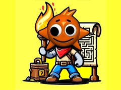 Spiel Sprunki Torches Maze