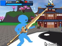 Spiel Obby Stickman  On Swords