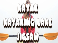 Spiel Kayak Kayaking Lake Jigsaw