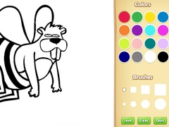 Spiel Funny Animal Coloring Book for Kids