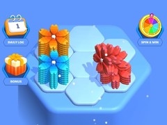 Spiel Flower Hexa Puzzle