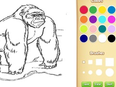 Spiel Zoo Animals Coloring Book for Kids