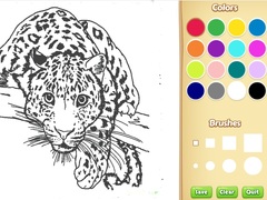 Spiel Realistic Animals Coloring Book for Kids