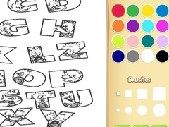 Spiel Alphabet Animal Coloring Book for Kids