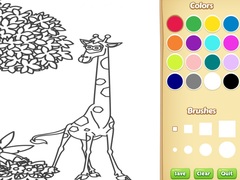 Spiel Jungle Animals Coloring Book for Kids