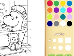 Spiel Cozy Friends Coloring Book for Kids