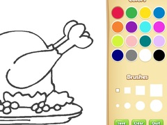 Spiel Food Coloring Book For Kids