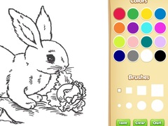 Spiel Bunny Coloring Book For Kids