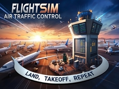 Spiel Flight Sim Air Traffic control