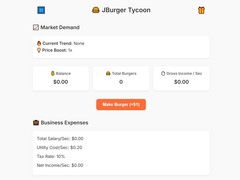 Spiel Jburger Tycoon