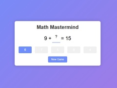 Spiel Math Mastermind