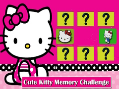 Spiel Cute Kitty Memory Challenge