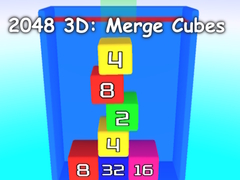 Spiel 2048 3D: Merge Cubes