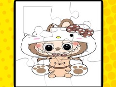 Spiel Labubu Jigsaw Puzzles for Kids Game