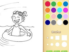 Spiel Summer Coloring Book For Kids