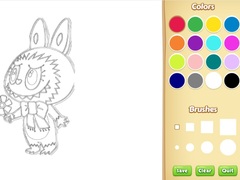 Spiel Chibi Labubu Coloring Book for Kids