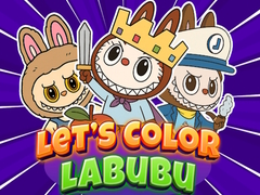 Spiel Let's Color Labubu