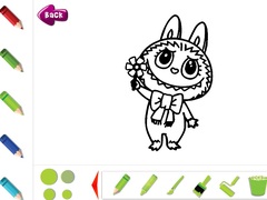Spiel Labubu Coloring Pages