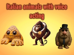 Spiel Italian animals with voice acting