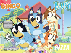 Spiel Jigsaw Puzzle: Bluey Credit Card