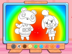 Spiel Coloring Book: Animal Crossing