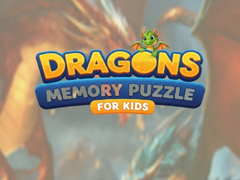 Spiel Dragons Memory Puzzle For Kids