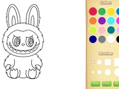 Spiel Labubu Coloring Book